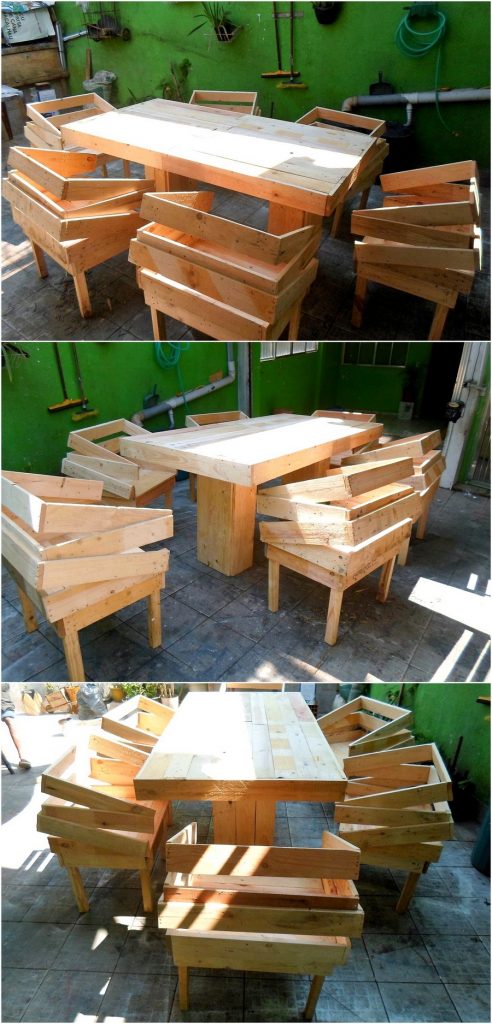 Creative Idea for Recycled Pallet Furniture | Wood Pallet Furniture