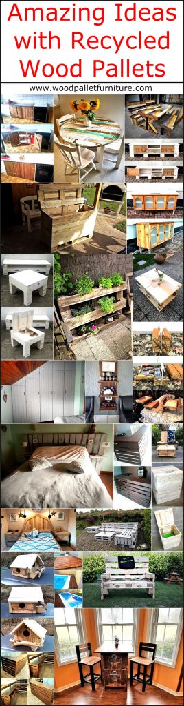 Amazing Ideas with Recycled Wood Pallets | Wood Pallet Furniture