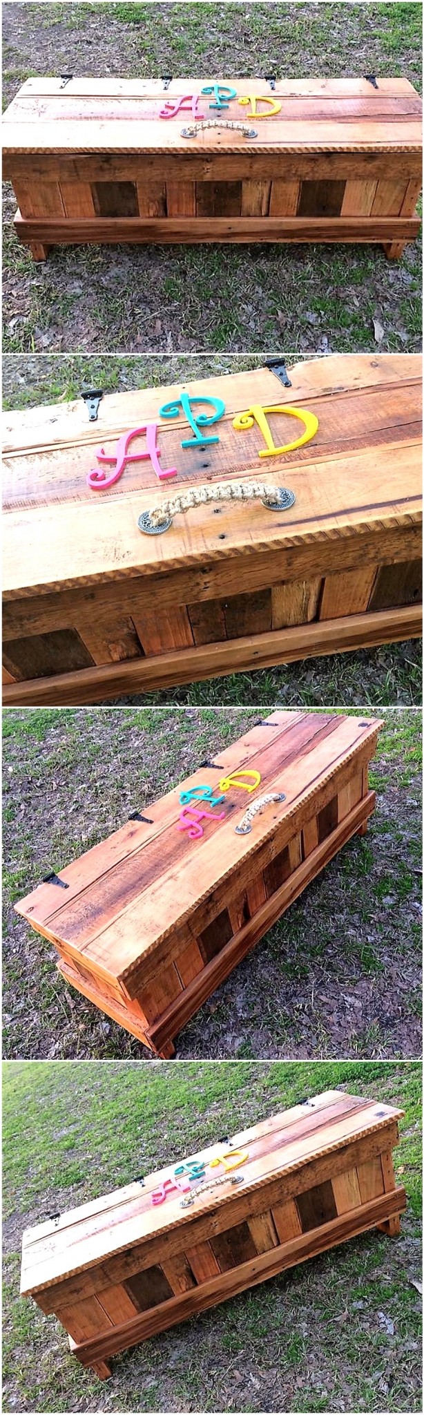 build a toy box from pallets