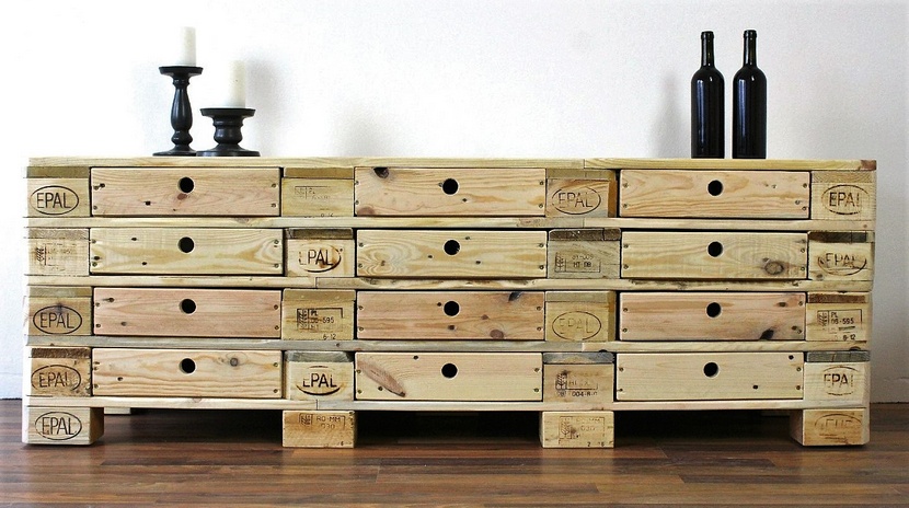 Recycled Pallets Rustic Entryway Table Wood Pallet Furniture