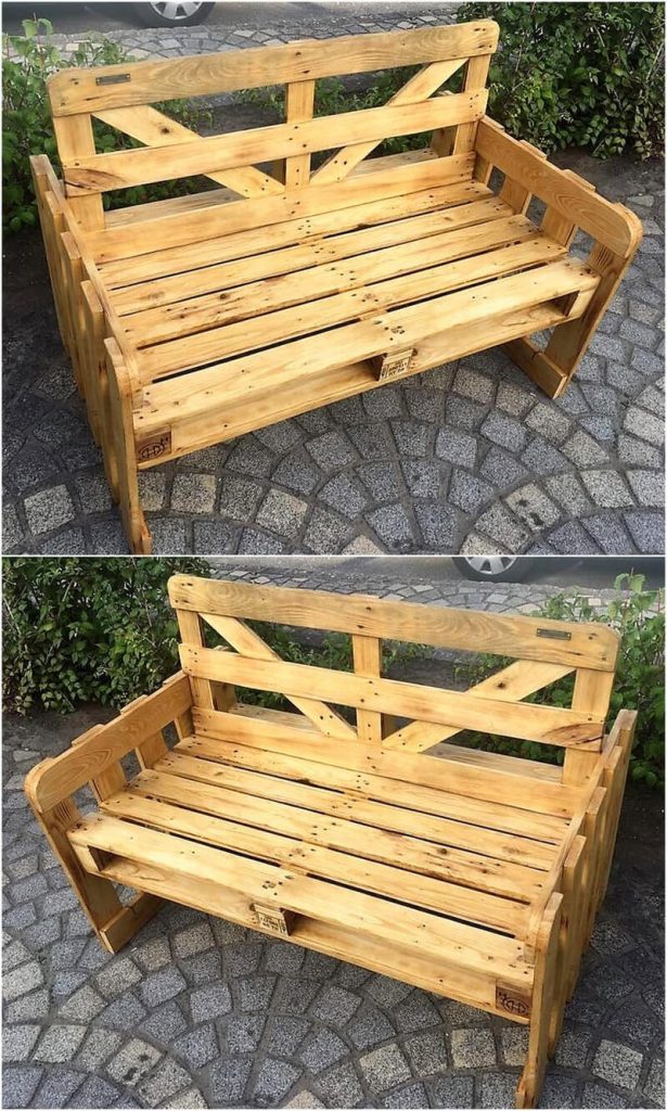 20 Awesome Recycled Shipping Wood Pallet Creations | Wood Pallet Furniture