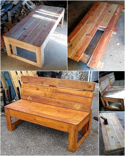 DIY Wood Pallet Refurbished Ideas | Wood Pallet Furniture