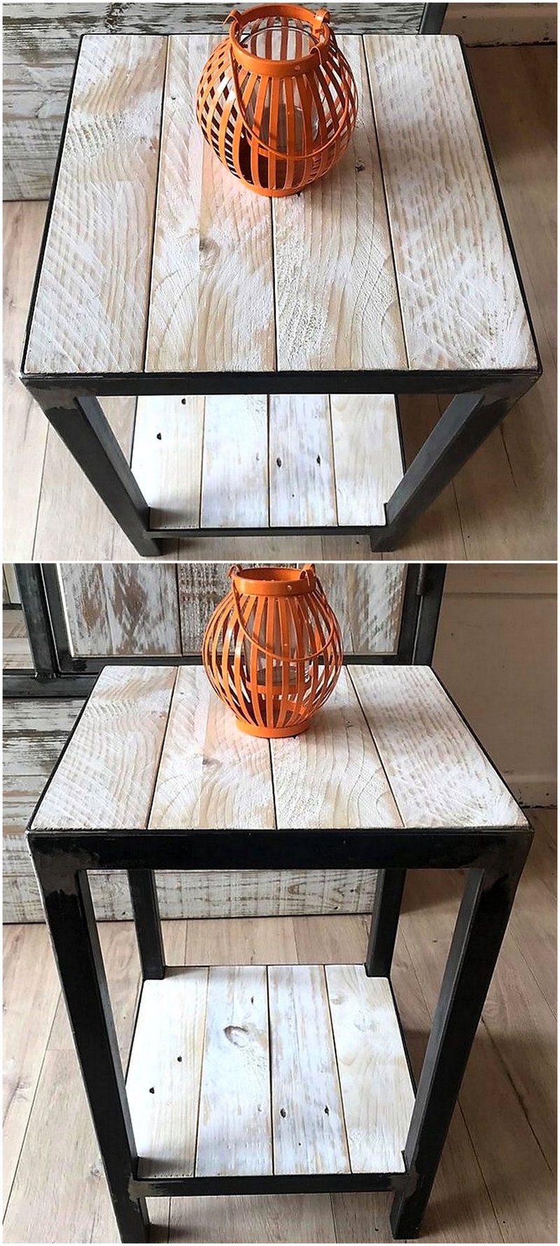 pallet end table