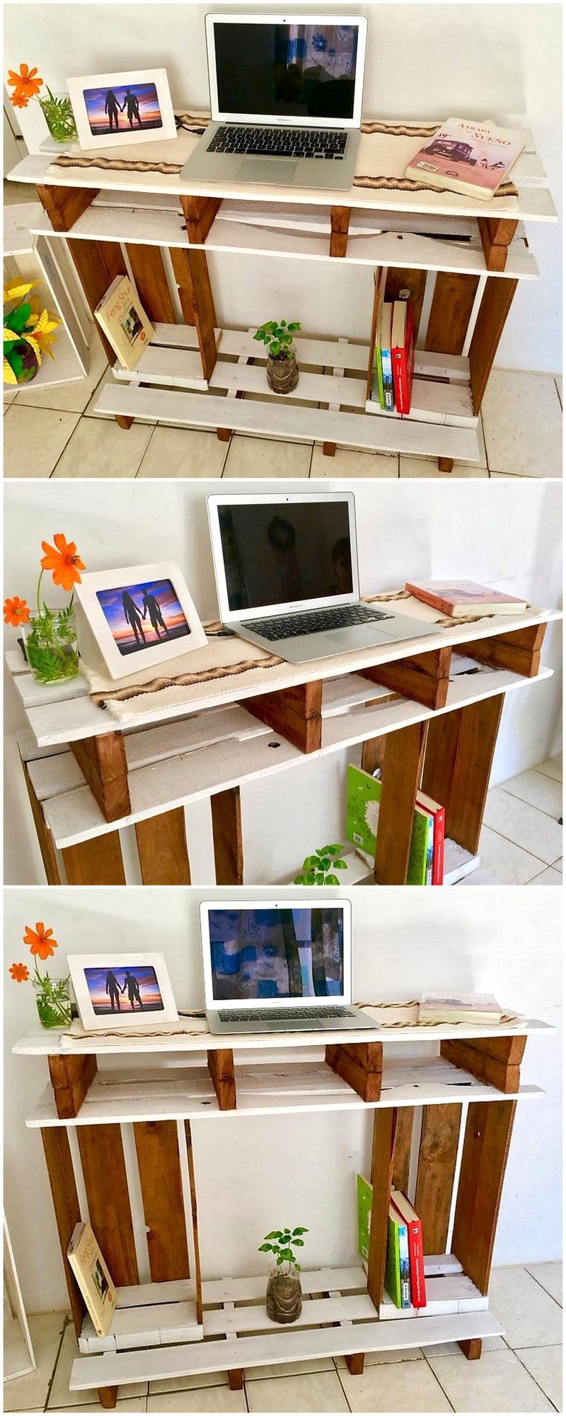 pallet entryway table