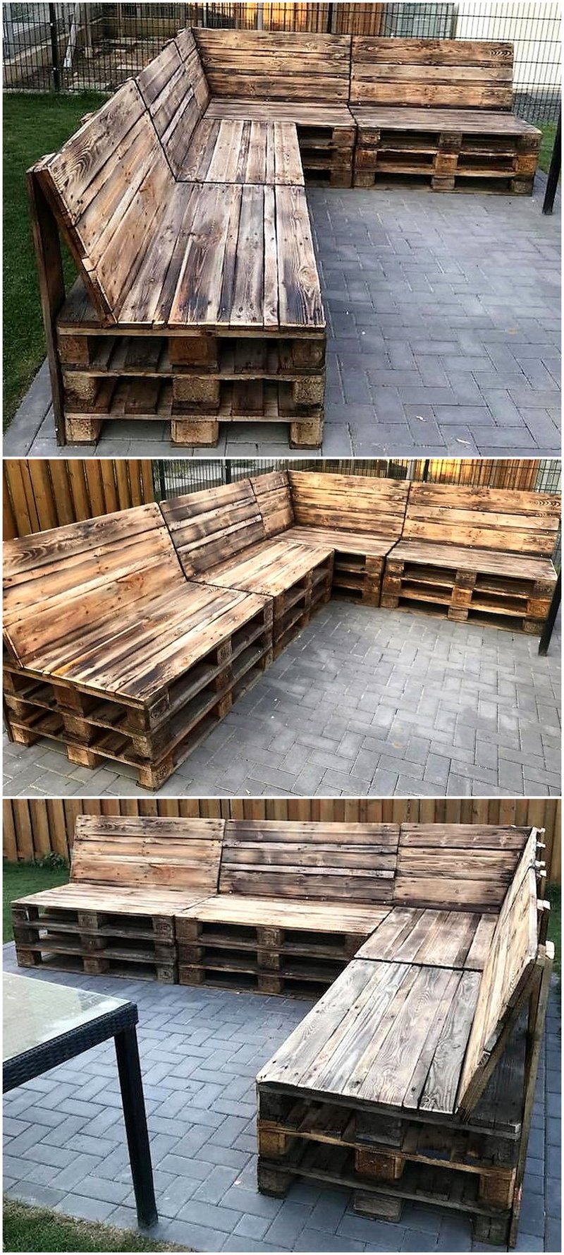 pallet garden sofa