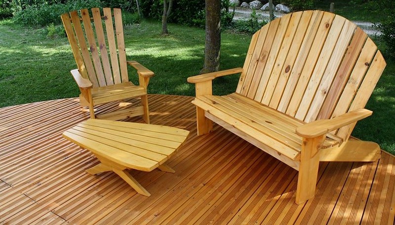 pallet outdoor deck and furniture