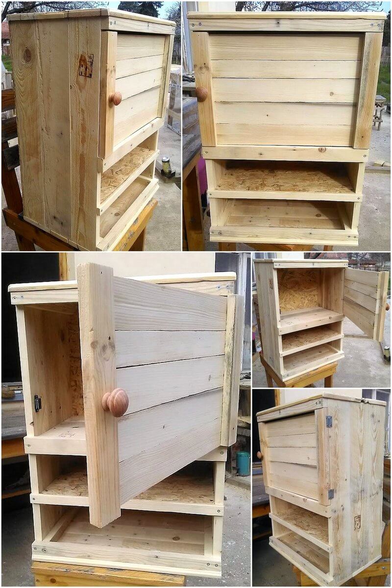 pallet side table idea