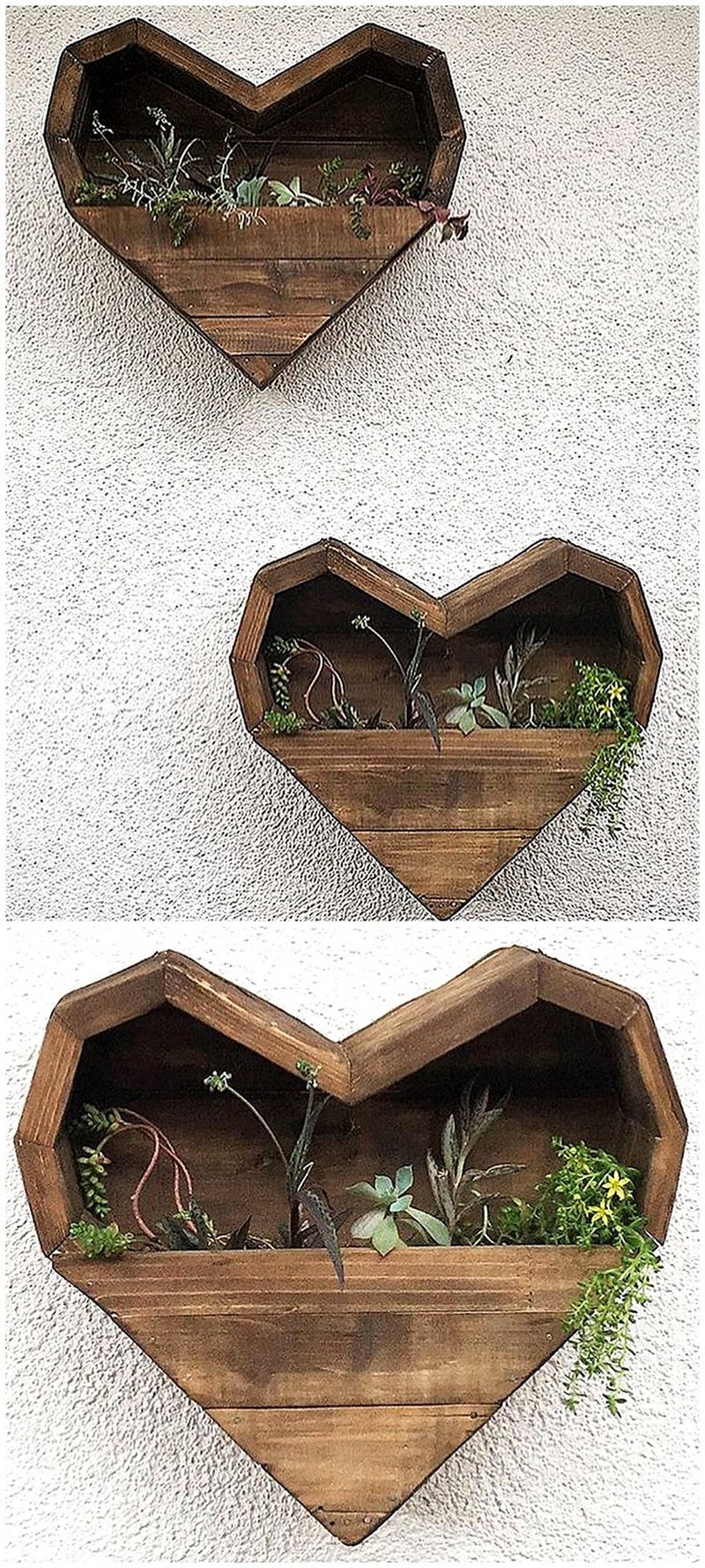 wood pallet planter idea