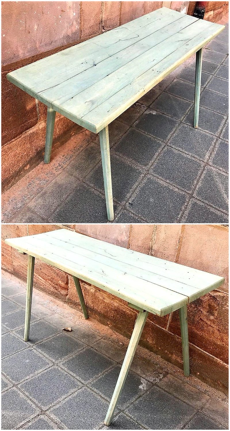 wooden pallet table idea