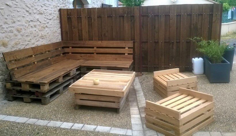 pallet outdoor furniture