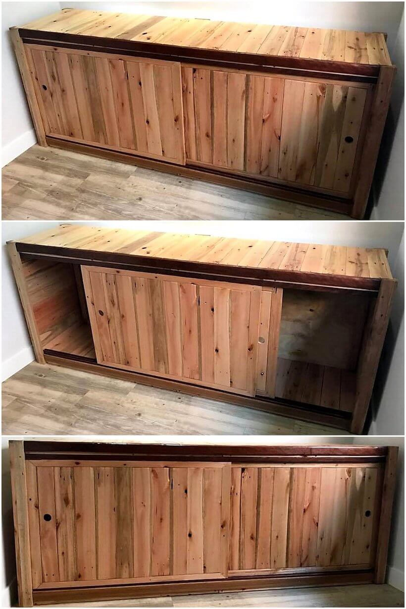 pallet storage idea