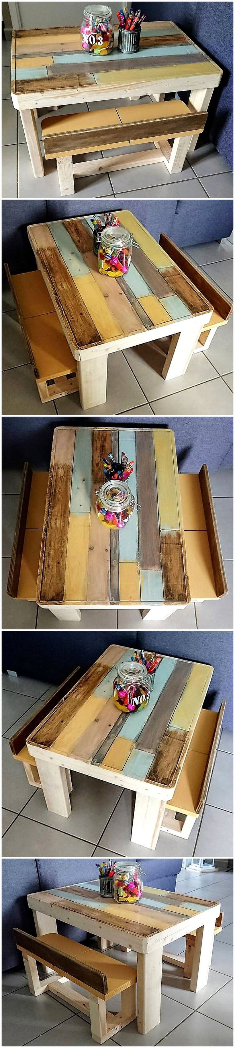 wood pallet furniture for kids