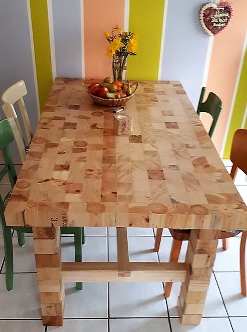 wooden pallet table idea