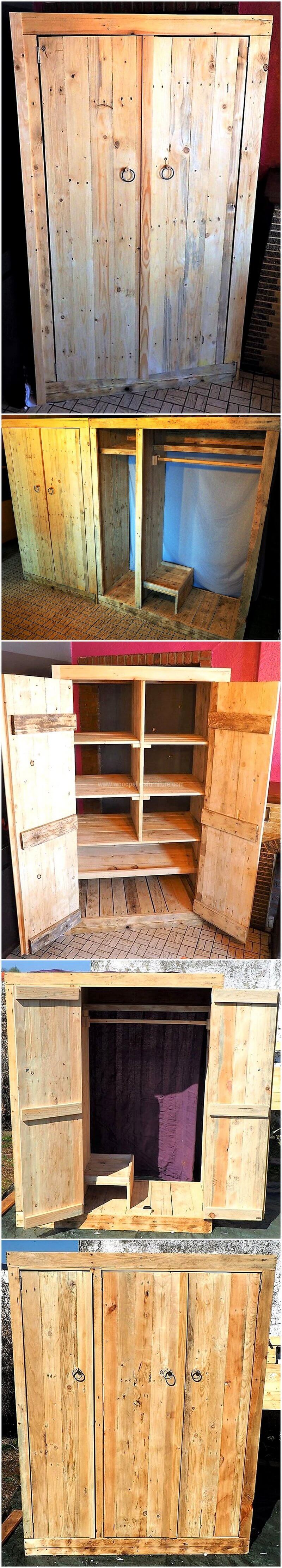 pallet closet plan