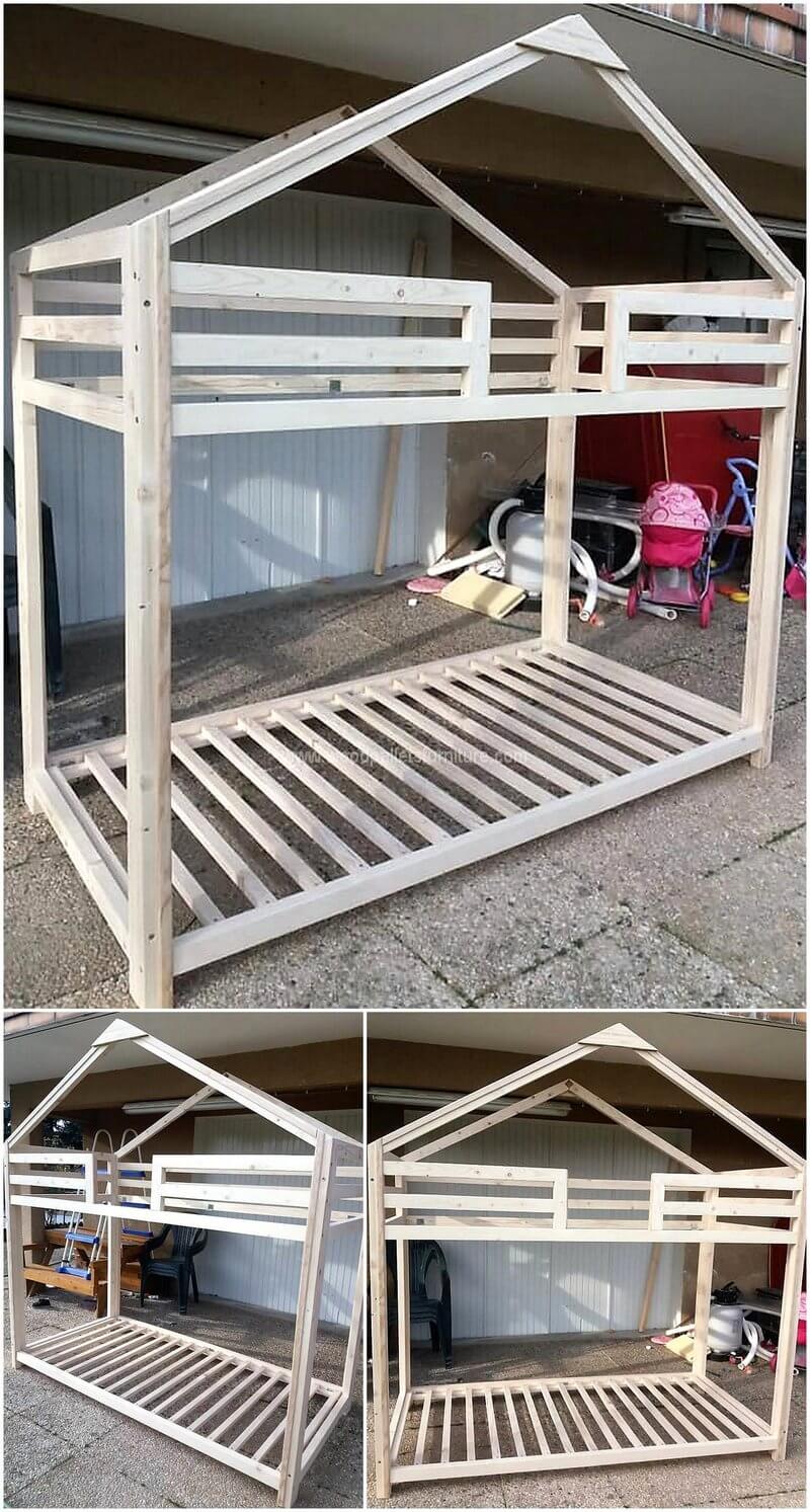 pallet kids bed idea