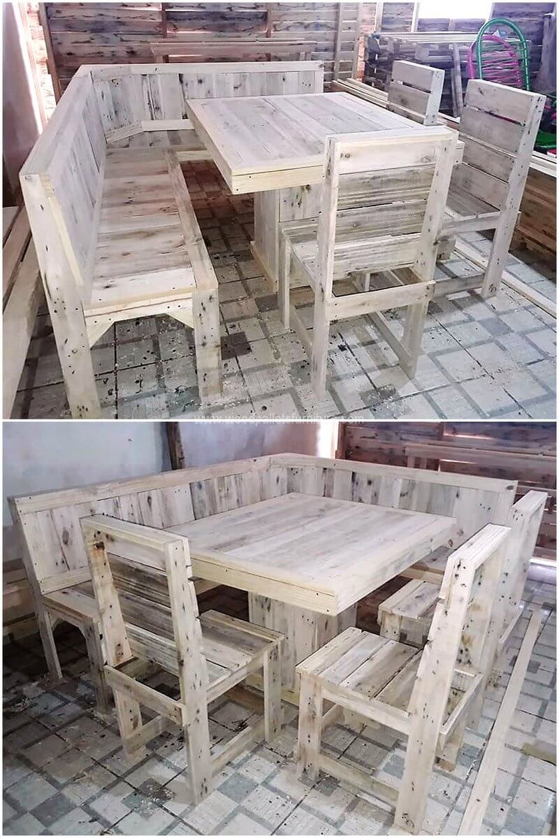 pallet furniture set