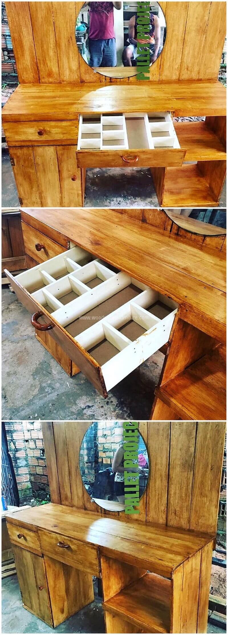 pallet vanity