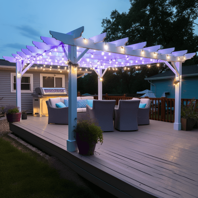 Pallet Pergola Beach Retreat (10)