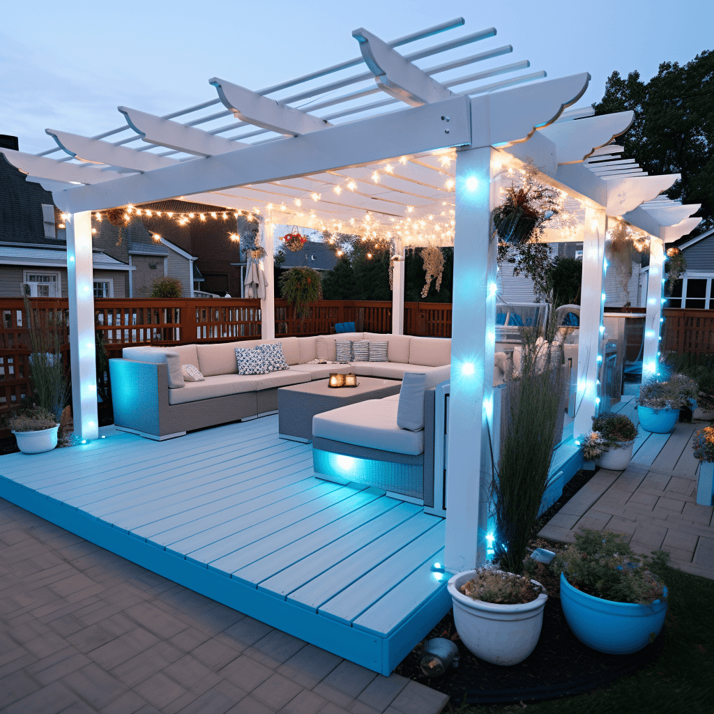 Pallet Pergola Beach Retreat (11)