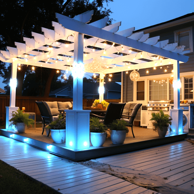 Pallet Pergola Beach Retreat (14)