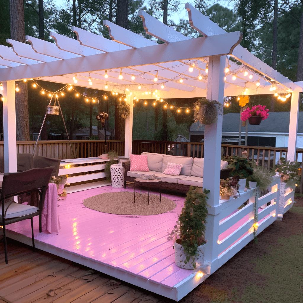 Pallet Pergola Beach Retreat (20)