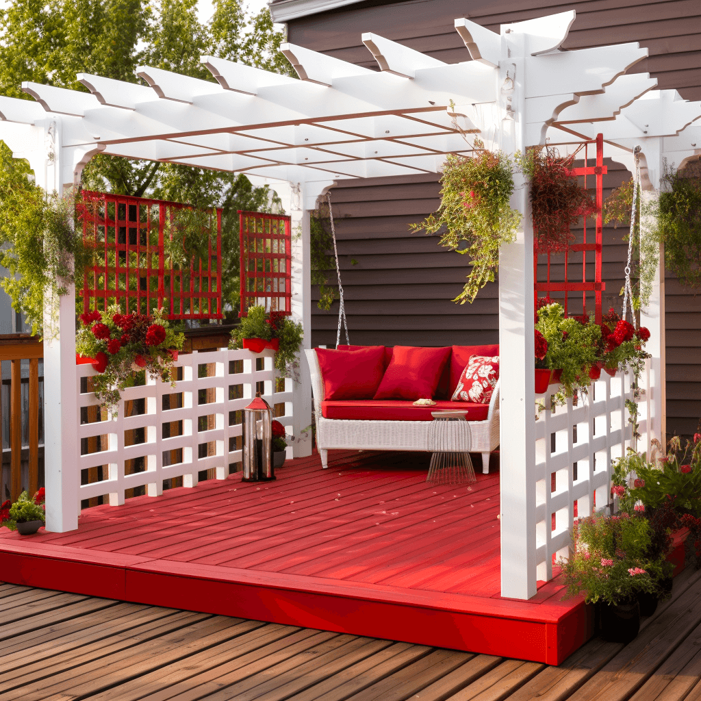 Pallet Pergola Beach Retreat (6)