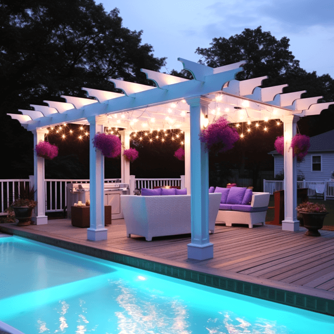 Pallet Pergola Beach Retreat (8)