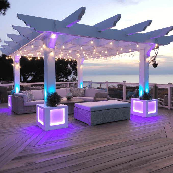 Pallet Pergola Beach Retreat (9)