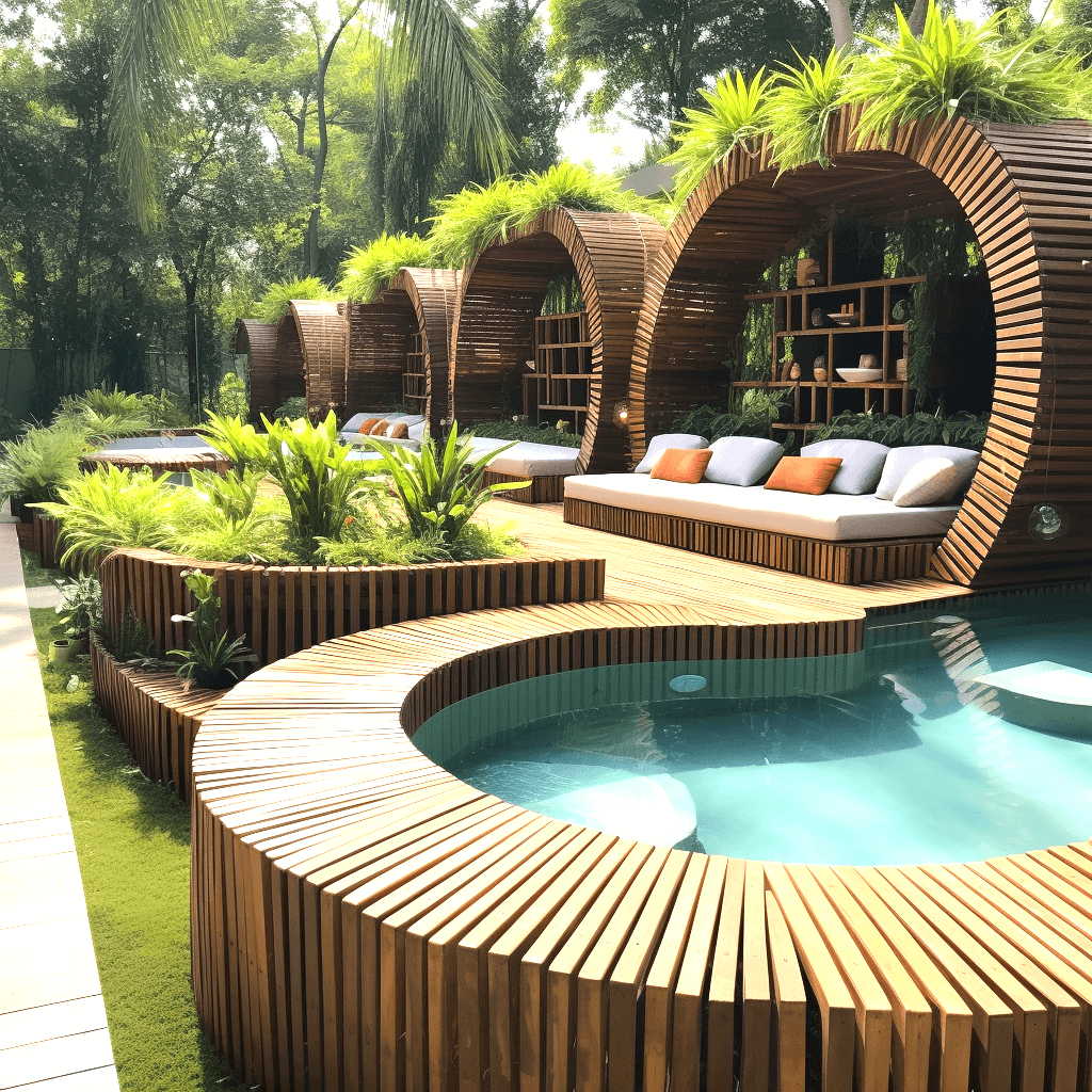 Splash into Serenity Wooden Swimming Pools for Your Backyard Paradise (10)