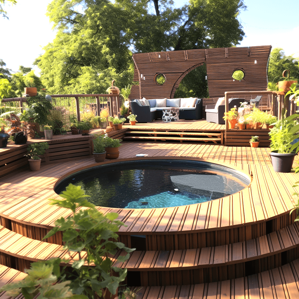 Splash into Serenity Wooden Swimming Pools for Your Backyard Paradise (11)