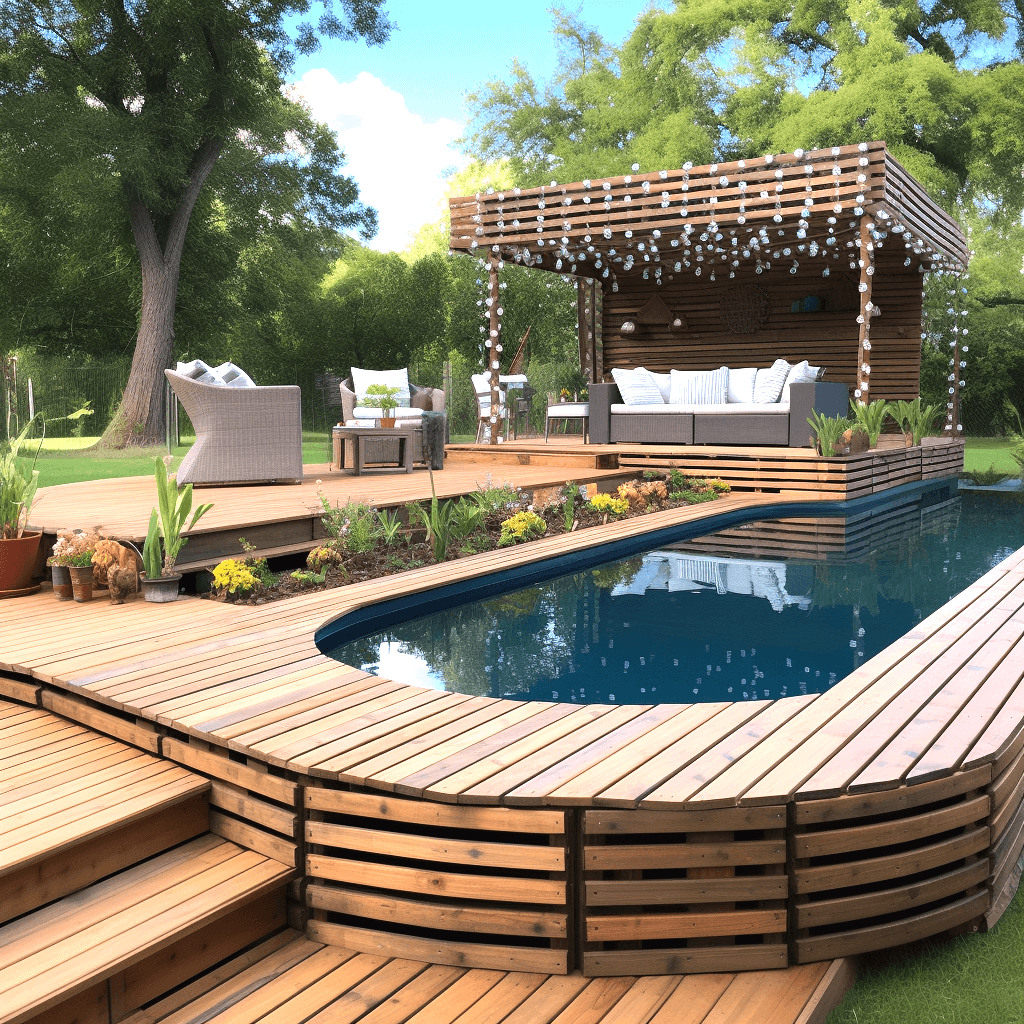 Splash into Serenity Wooden Swimming Pools for Your Backyard Paradise (2)