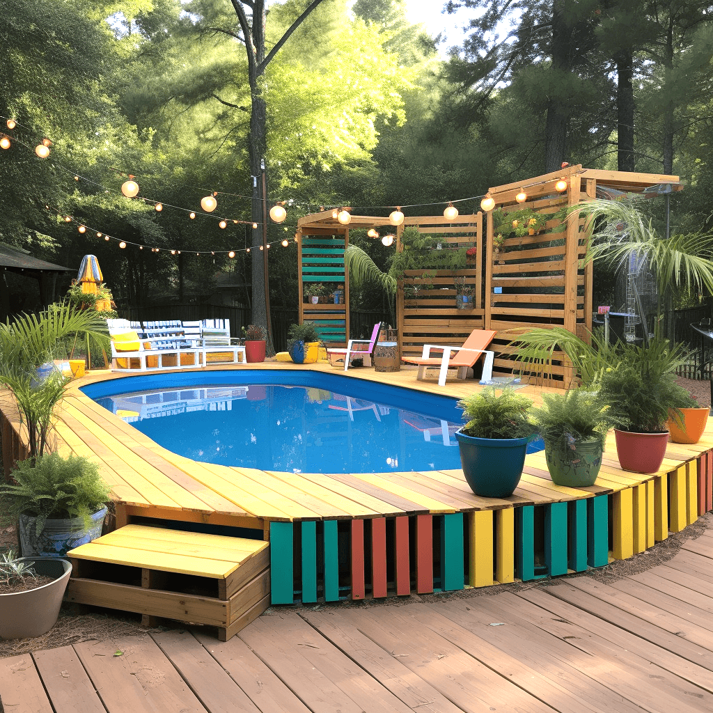 Splash into Serenity Wooden Swimming Pools for Your Backyard Paradise (27)