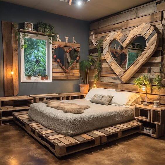 Upcycled Dreams The Beauty Of Wooden Pallet Beds (14)