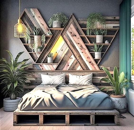 Upcycled Dreams The Beauty Of Wooden Pallet Beds (26)