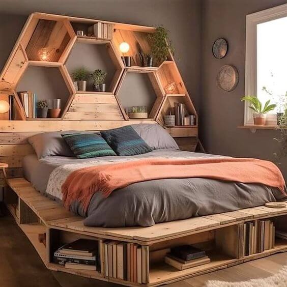 Upcycled Dreams The Beauty Of Wooden Pallet Beds (35)