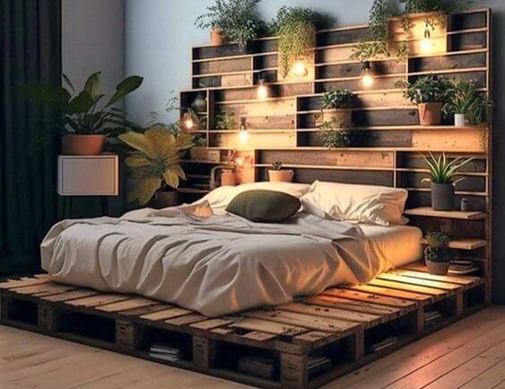 Upcycled Dreams The Beauty Of Wooden Pallet Beds (6)